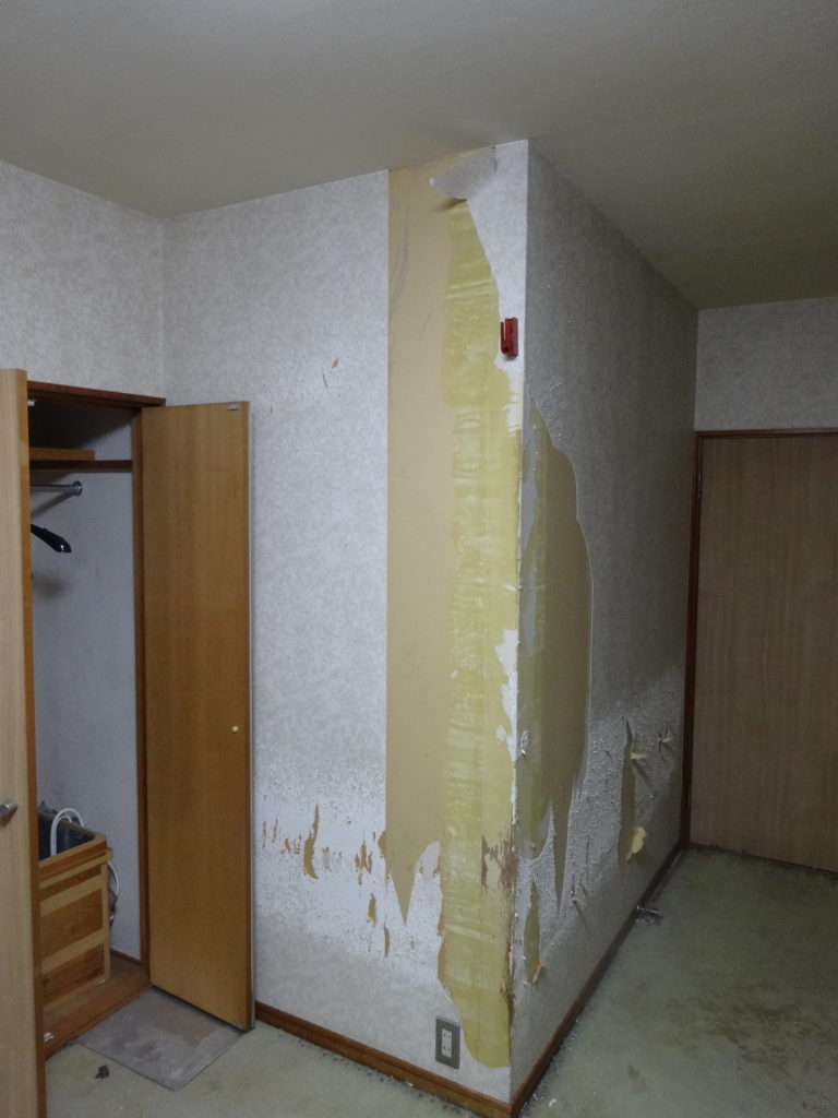 床 壁紙剥がし 子供部屋ｄｉｙ全面リフォーム